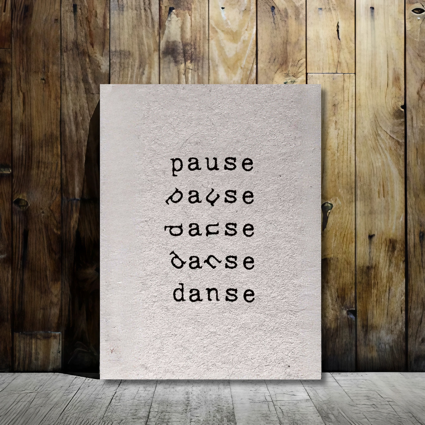 Pause to Dance - Framed Canvas