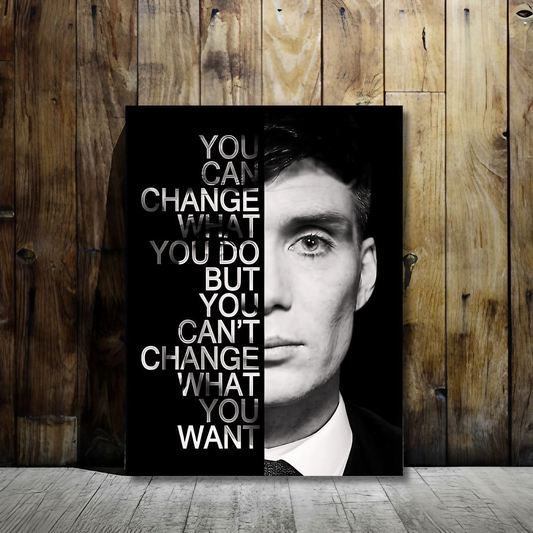 Peaky Blinders Reflection - Framed Canvas Art