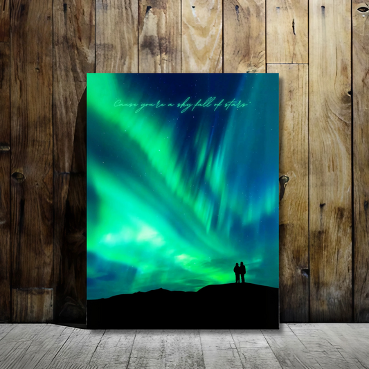 Aurora Dreamscape - Framed Canvas Art