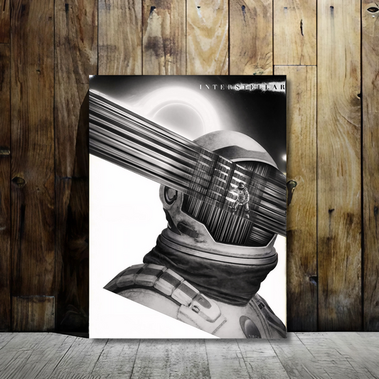 Interstellar Tesseract - Space Odyssey - Framed Canvas Art
