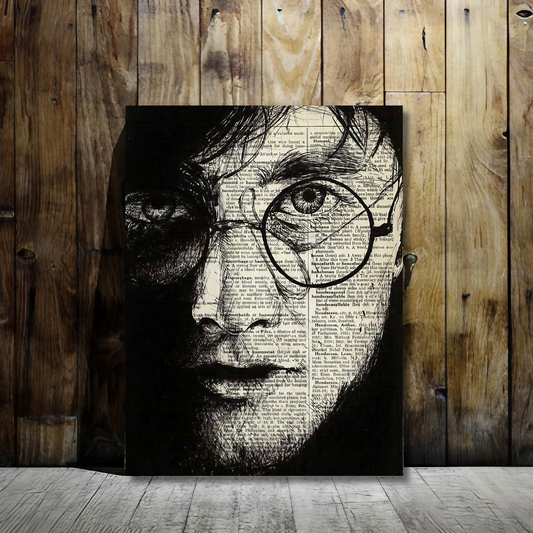 Harry Potter - The Chosen One - Framed Canvas Art