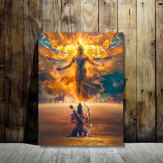 Divine Revelation - Framed Canvas Art
