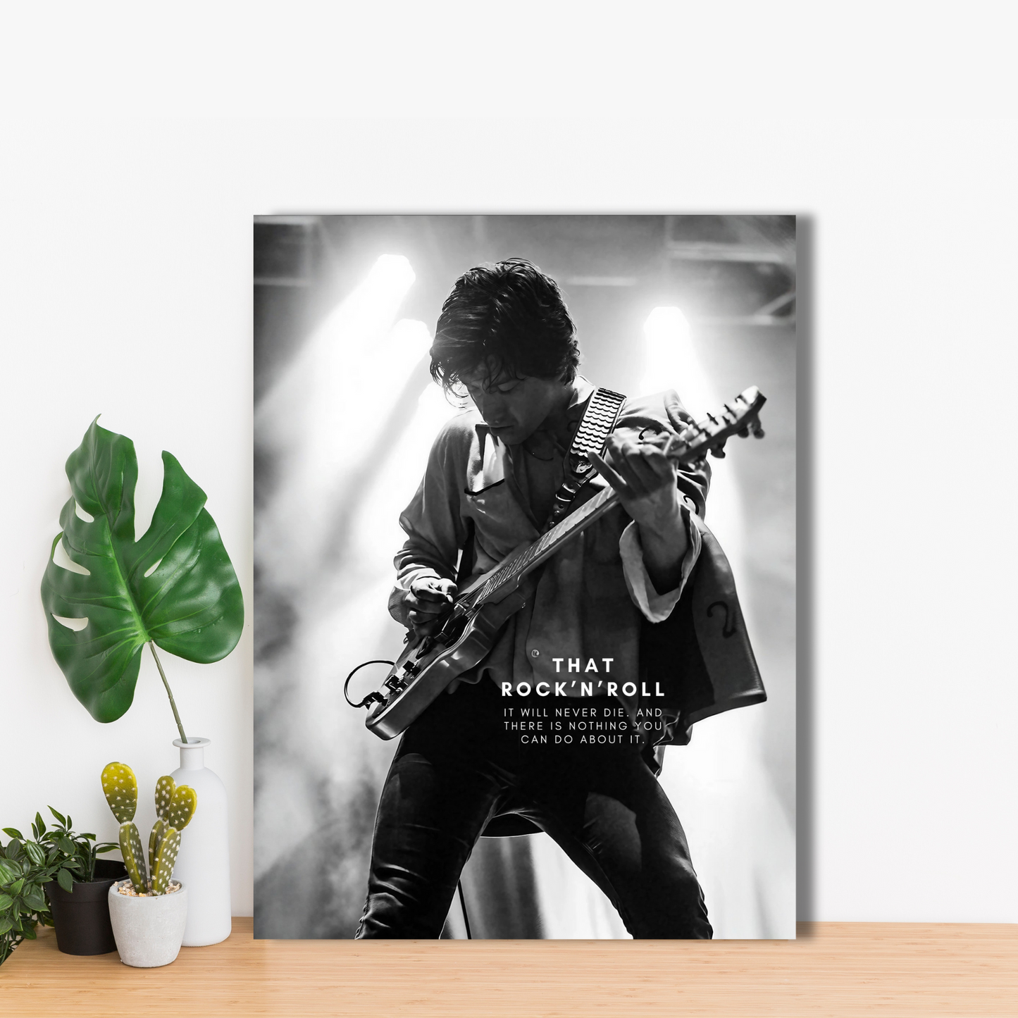 Rock’n’Roll Will - Monochrome Art