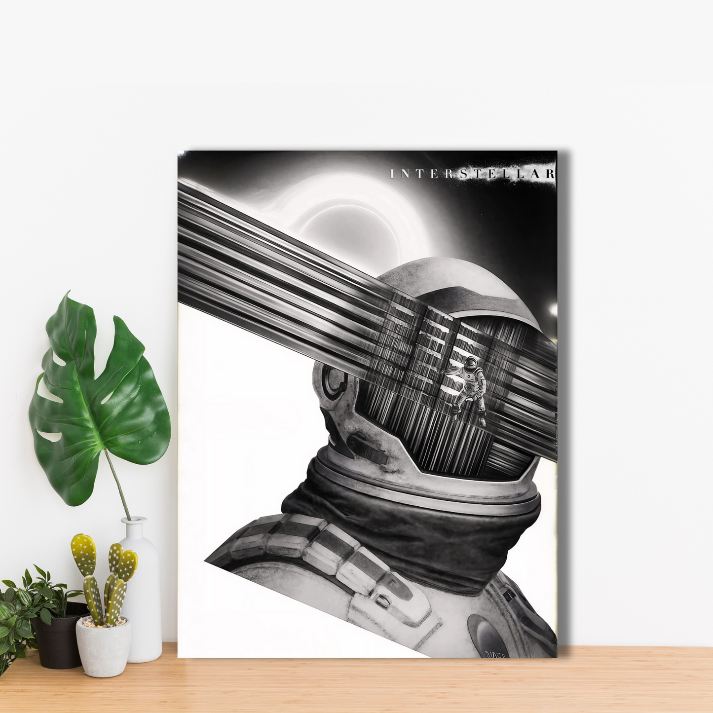 Interstellar Tesseract - Space Odyssey - Framed Canvas Art