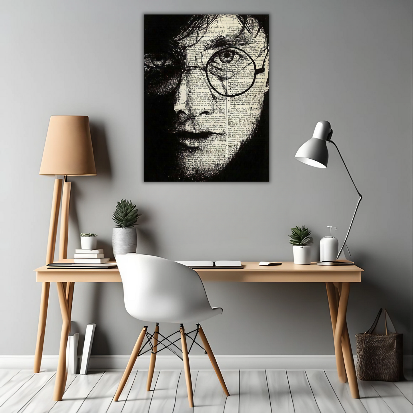 Harry Potter - The Chosen One - Framed Canvas Art