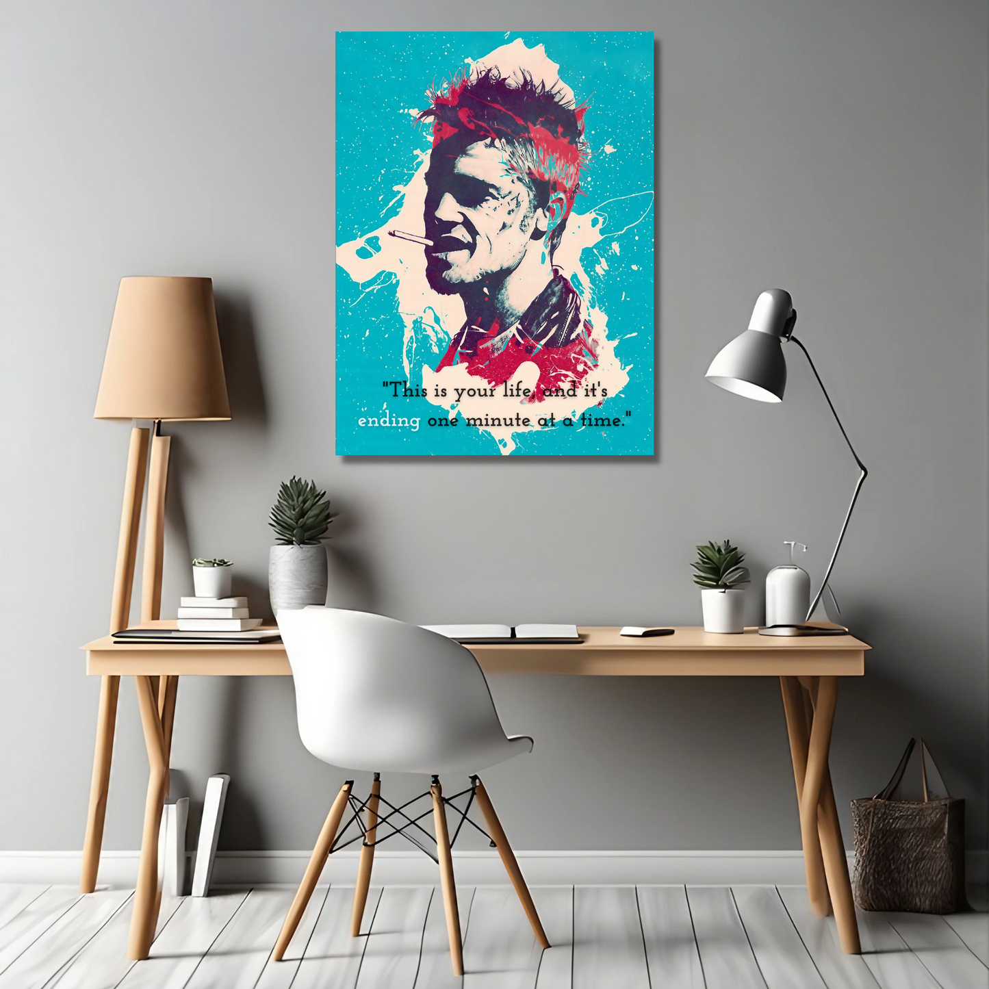 This Is Your Life - Inspirational Abstract Art - Framed Canvas Art