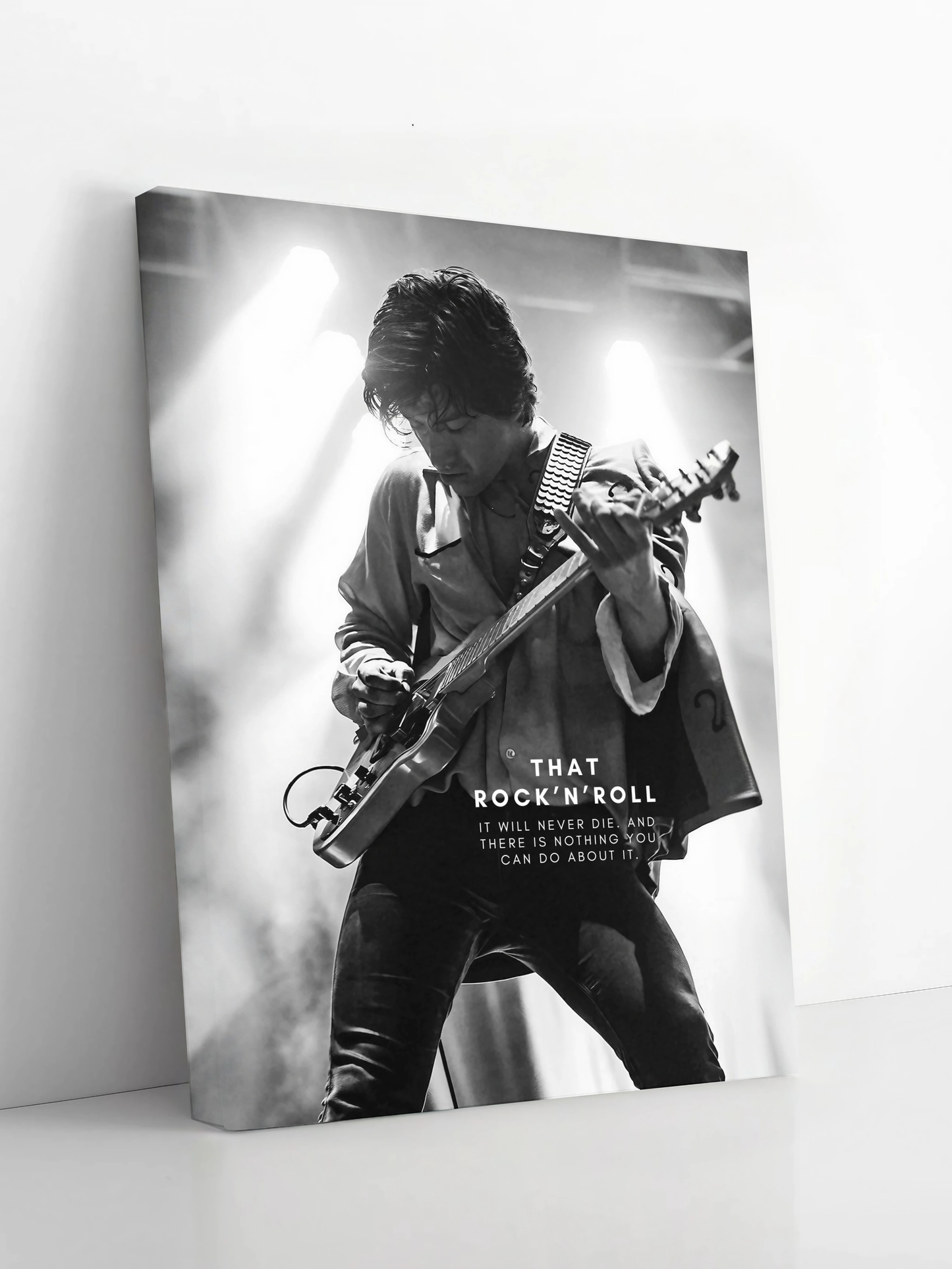 Rock’n’Roll Will - Monochrome Art