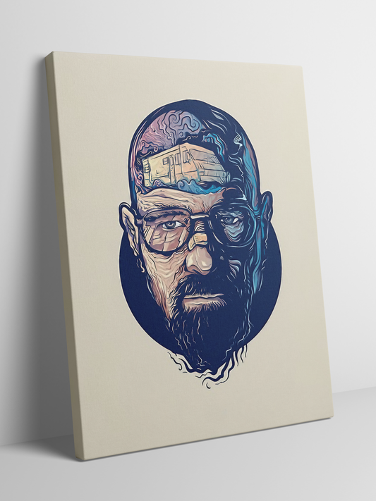 The Chemistry of Transformation - Breaking Bad - Canvas Framed Art
