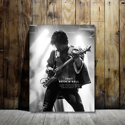 Rock’n’Roll Will - Monochrome Art