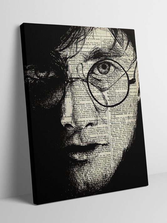 Harry Potter - The Chosen One - Framed Canvas Art