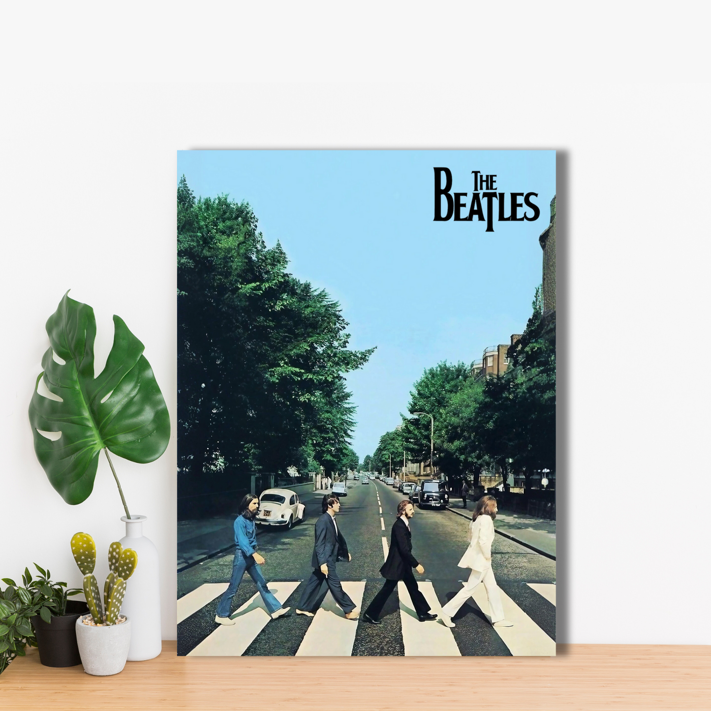 The Beatles - Framed Canvas Art