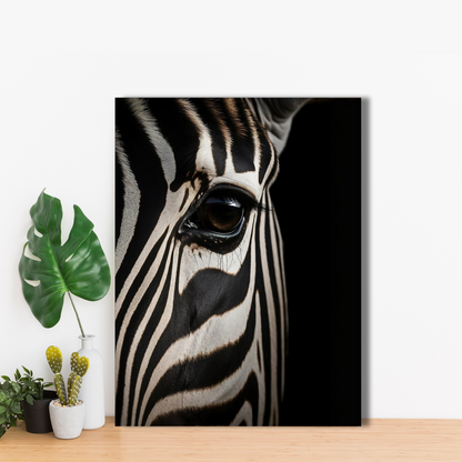 Stripes of the Wild - Framed Canvas Art