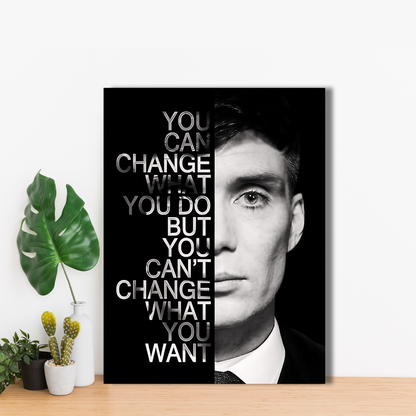 Peaky Blinders Reflection - Framed Canvas Art