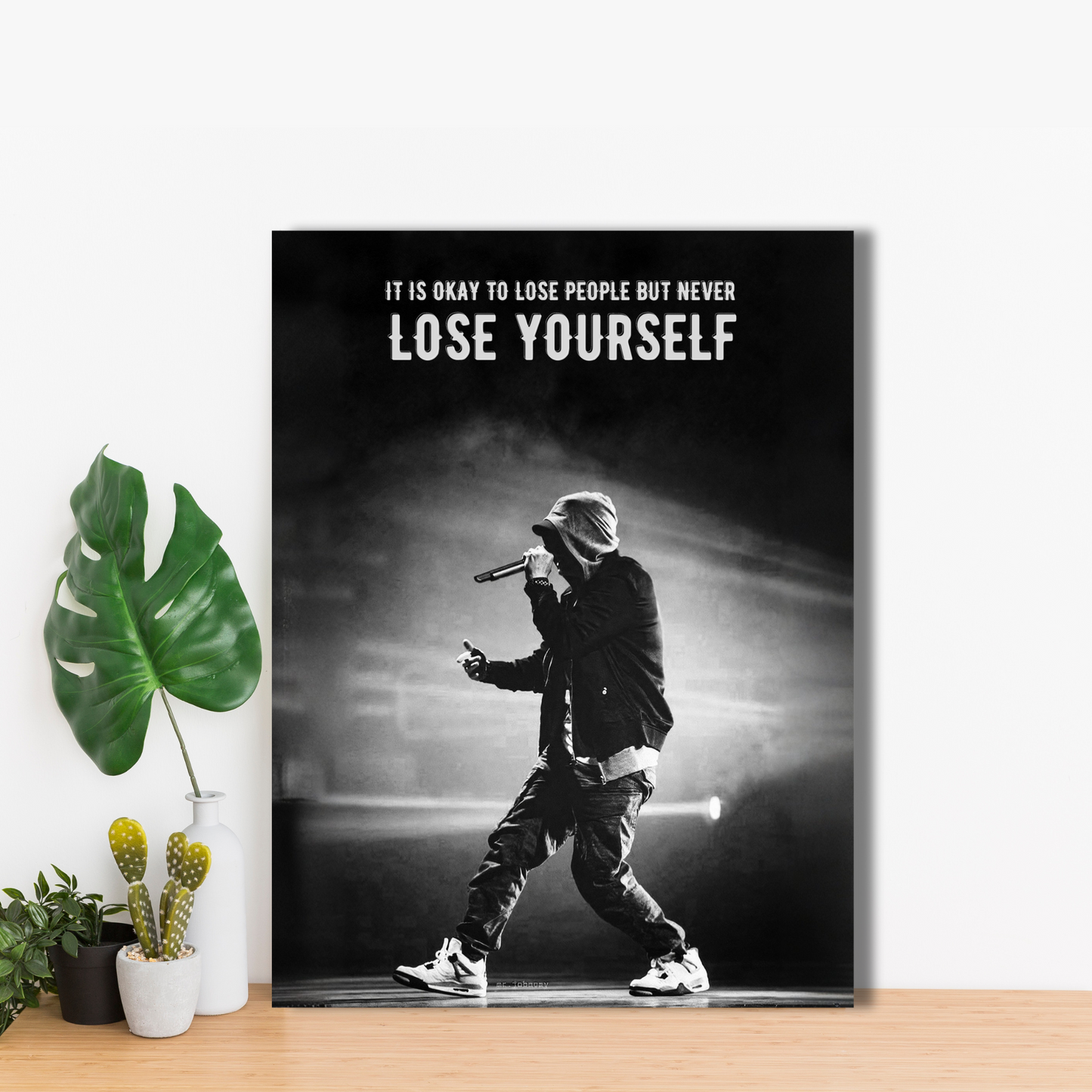 Lose Yourself - Framed Canvas Art