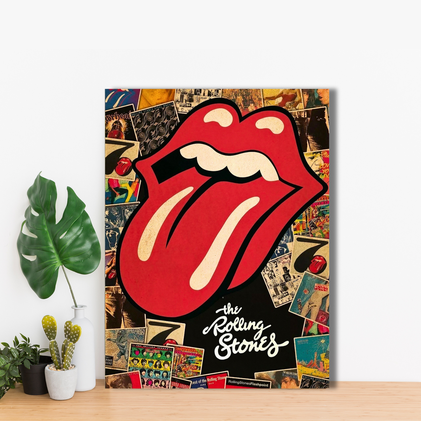 Rolling Stones Legacy - Framed Canvas Art