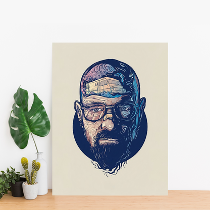 The Chemistry of Transformation - Breaking Bad - Canvas Framed Art