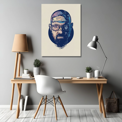 The Chemistry of Transformation - Breaking Bad - Canvas Framed Art