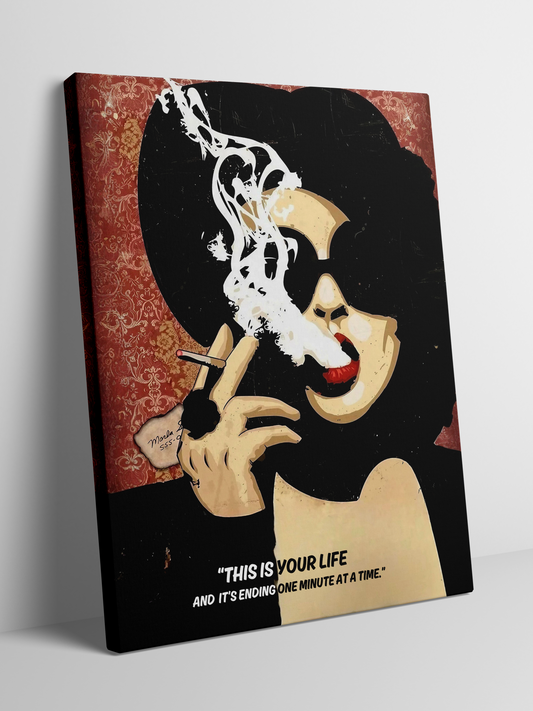 This is Your Life - Fight Club - Framed Canvas Art