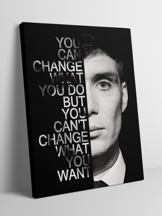 Peaky Blinders Reflection - Framed Canvas Art