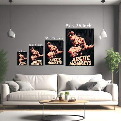 Rock'n'Roll Never Dies - Framed Canvas Art