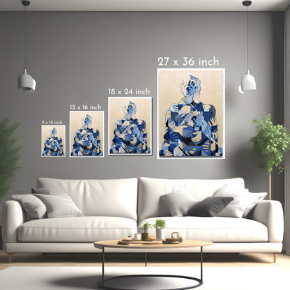 Unity in Fragments - Framed Canvas Art