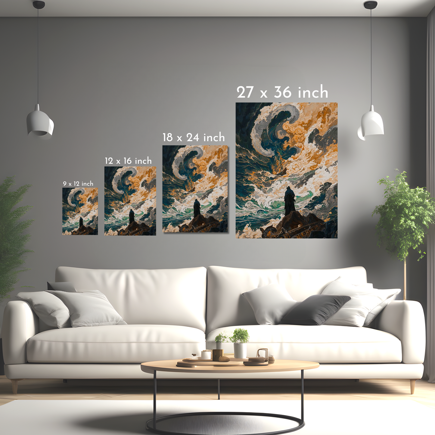 Voyage of the Unknown - Framed Canvas Art