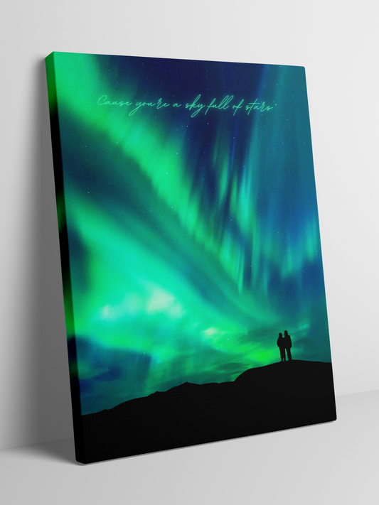 Aurora Dreamscape - Framed Canvas Art
