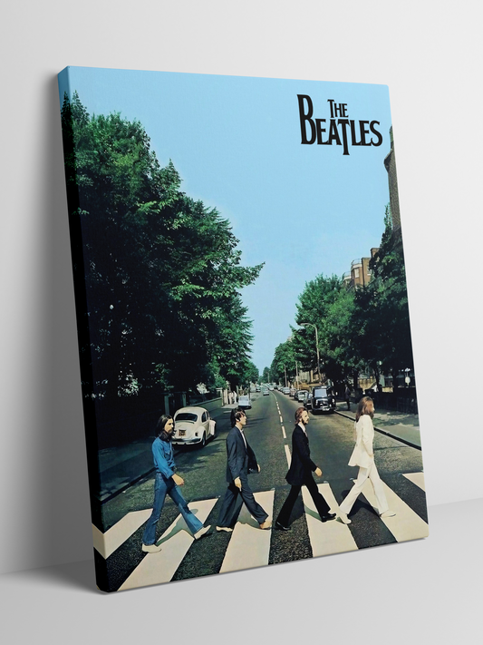 The Beatles - Framed Canvas Art