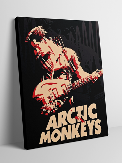 Rock'n'Roll Never Dies - Framed Canvas Art