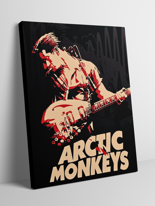 Rock'n'Roll Never Dies - Framed Canvas Art